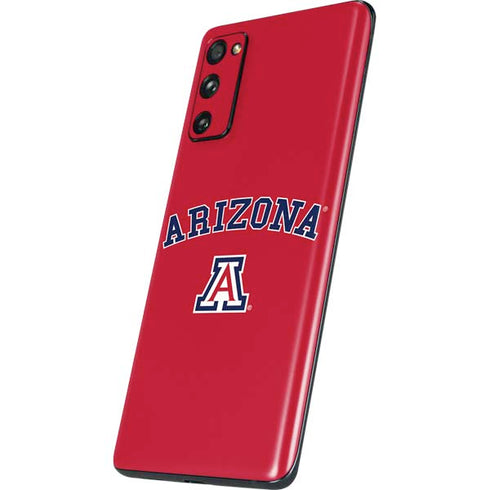 University of Arizona Primary Logo Red Galaxy S20 Fan Edition Skin